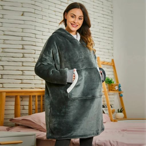 Fleece Pyjama Hoodie - Ma boutique