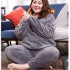 Plus Size Fleece Pyjamas - Ma boutique